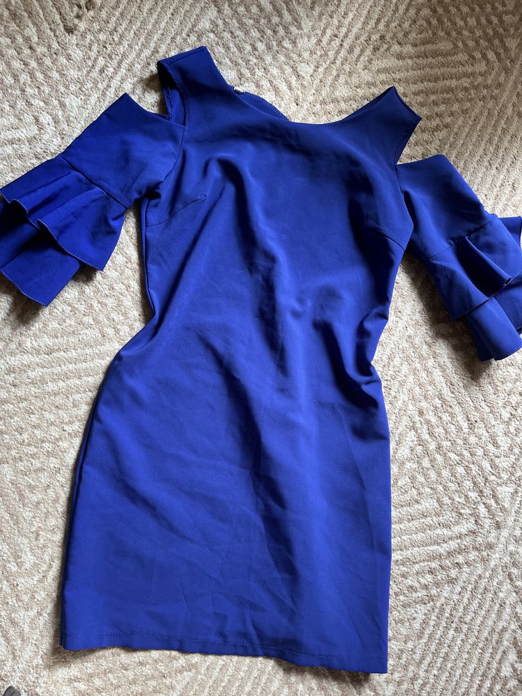 Жіноча сукня синя