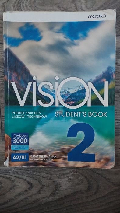 Podrecznik Angielski VISION 2 Oxford A2/B1 zakres podstawowy