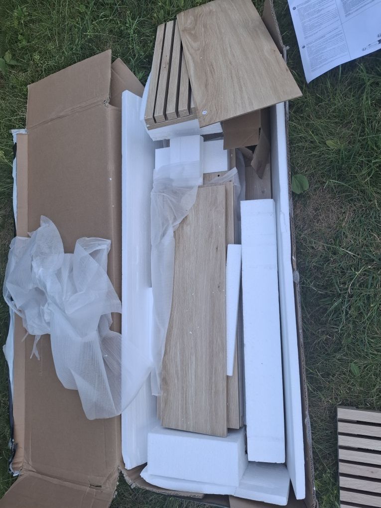 Szafka nad sedes Klaus dąb naturalny