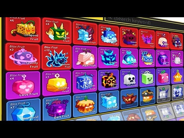 Продаю фрукти в грі Blox fruits по вигідній ціні. Знижки!!!