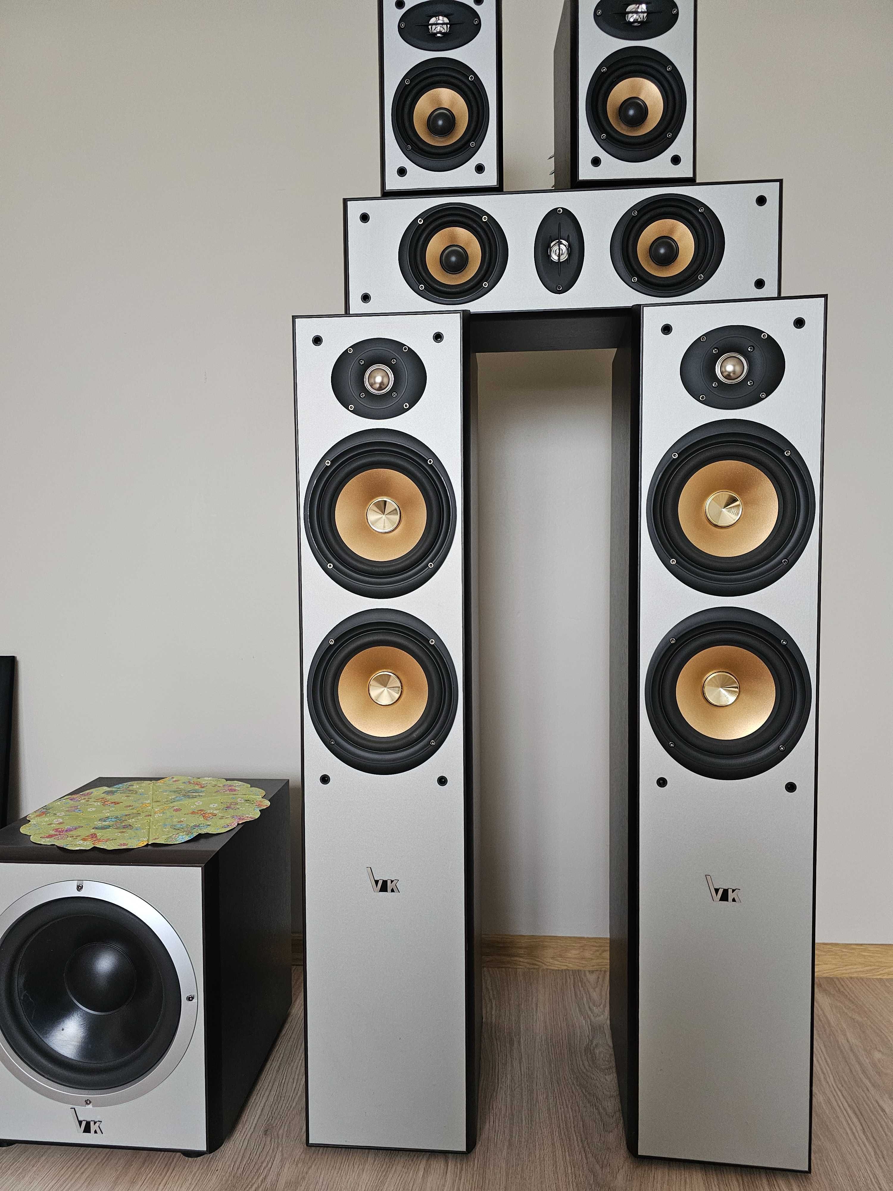 Zestaw Amplituner Onkyo TX-608/ 5.1 lub  7.1 z głośnikami