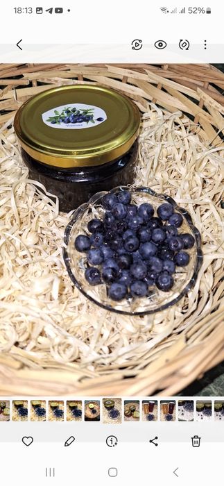 Варення із карпатської чорниці