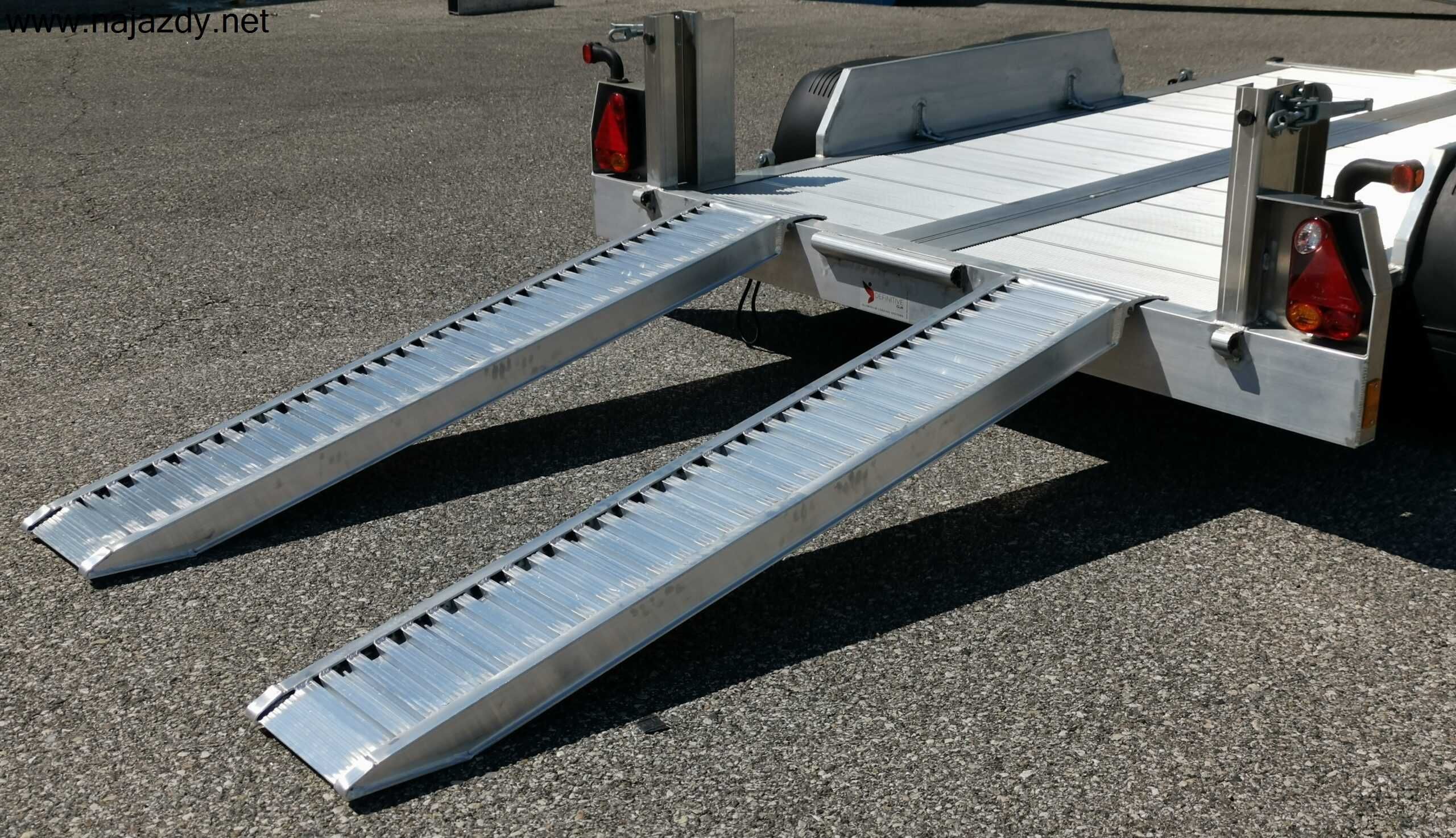 Najazdy Aluminiowe 3,5m 3800kg /Włoskie/dostępne od ręki