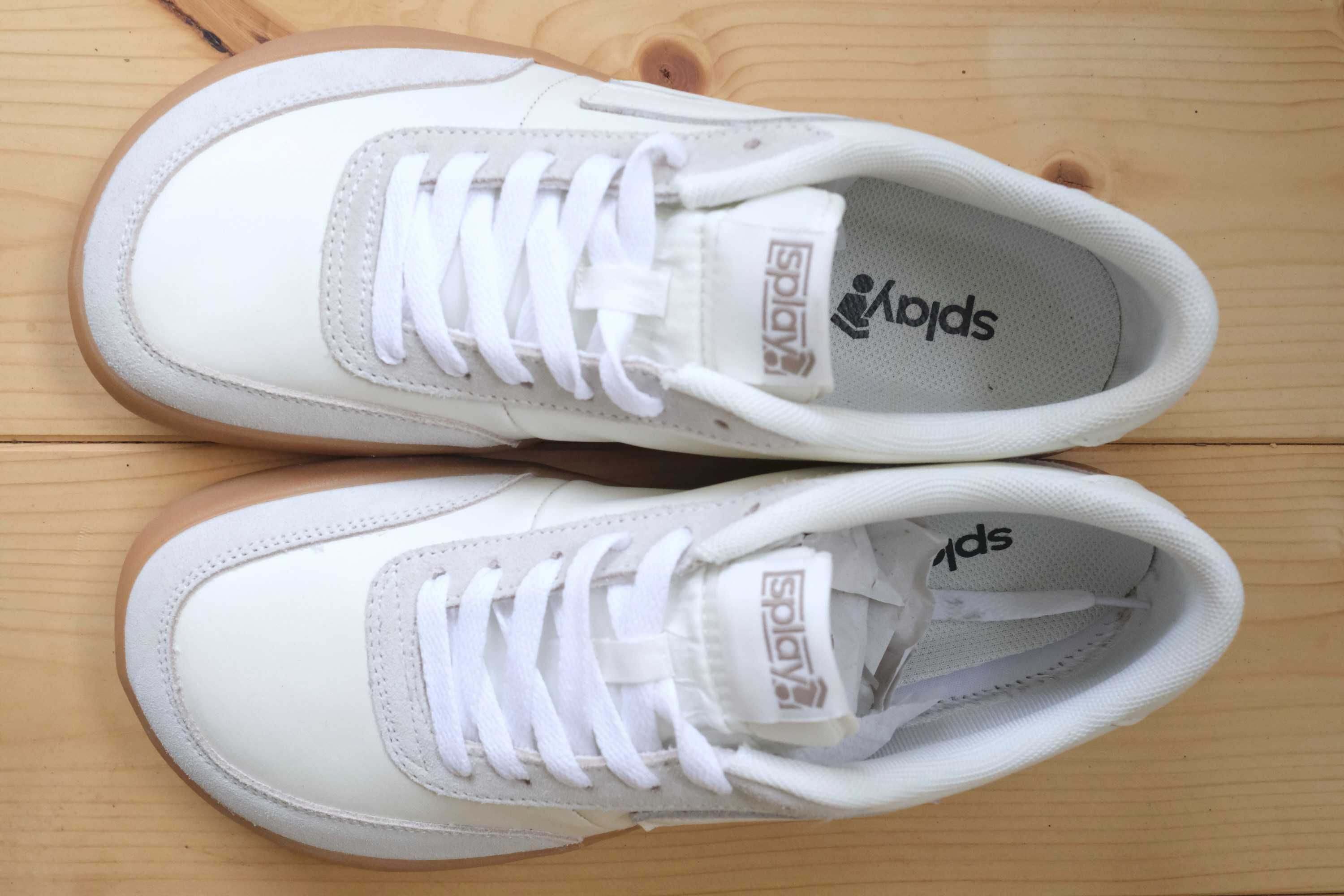 sapatos branca splay barefoot skate shoe size 42