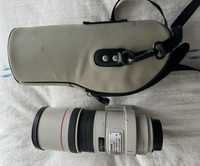 Lente Canon EF 300 mm 1:4 L  IS , fixa, excelente estado