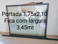 Portadas de Alumínio Vidro Duplo - Jardim Varanda Terraço Esplanada
