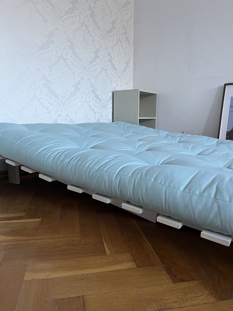 Sofa łóżko szezlong materac paleta do sypialni karup desing bonami