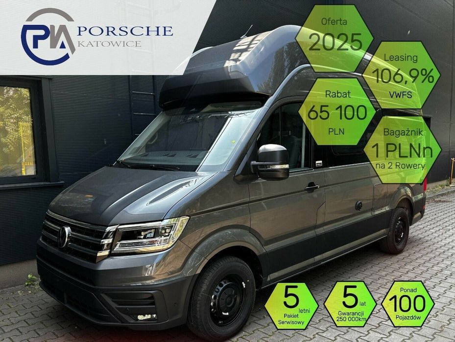 Volkswagen Grand California 600 2.0 TDI 163 KM AUT  2025 Wyprzedaż RABAT 96 900 PLN PLAC Ponad 100 pojazdów !!!
