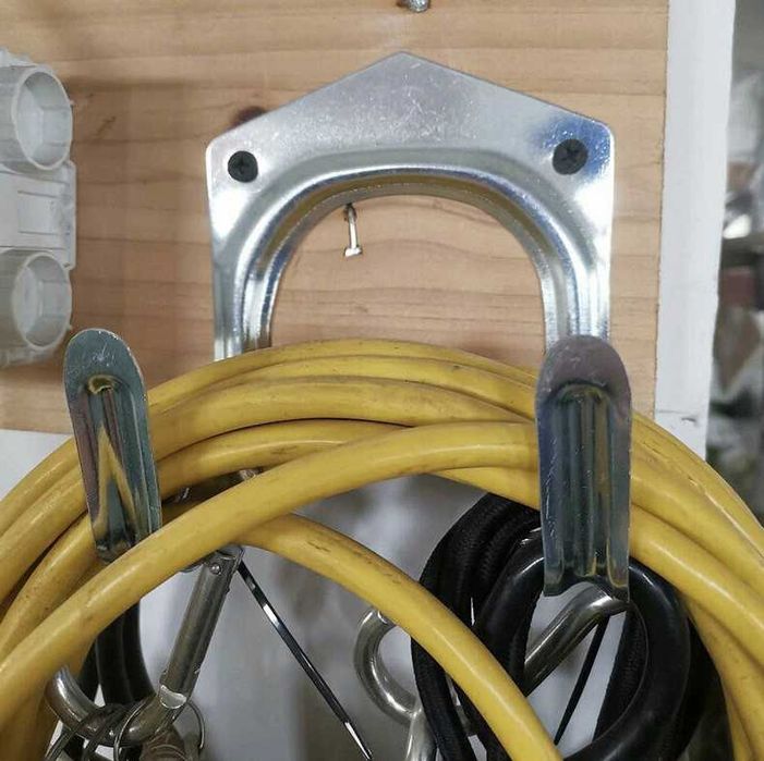 20x WIESZAK NA NARZĘDZIA Uchwyt Organizer Ścienny Ogrodowy Warsztat