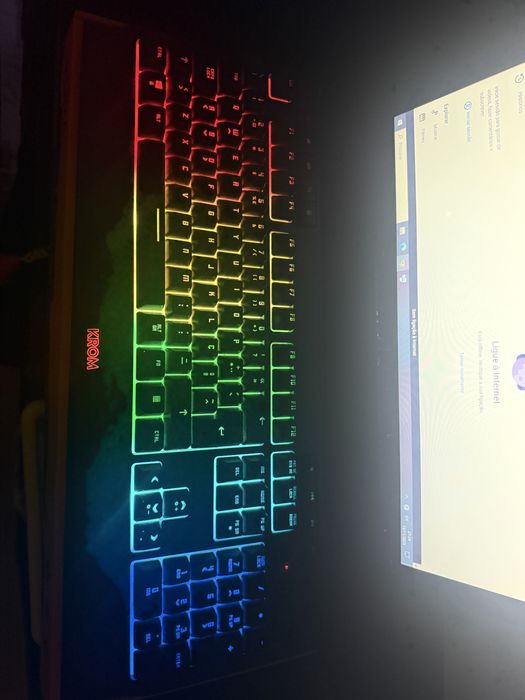 Teclado KROM Kuma RGB Lighting keyboard