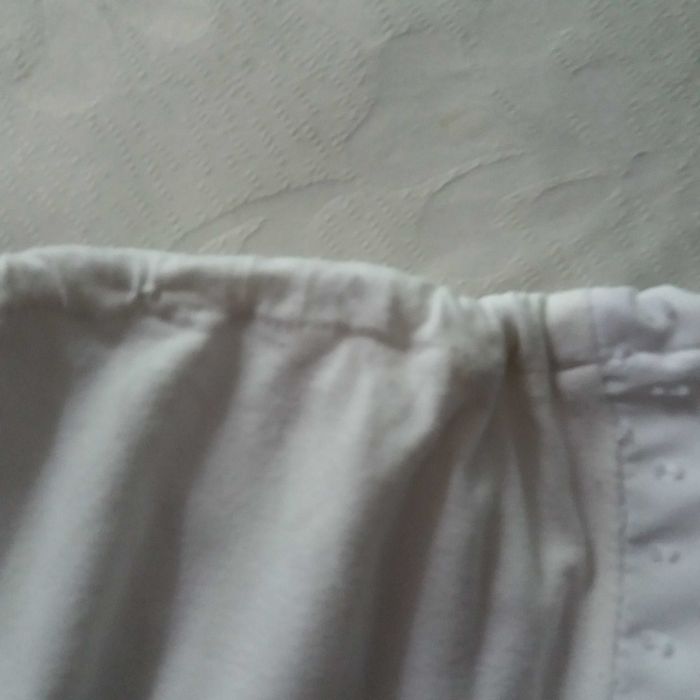 Biała bluzka Orsay bez rękawów z wiązaniem na szyi S