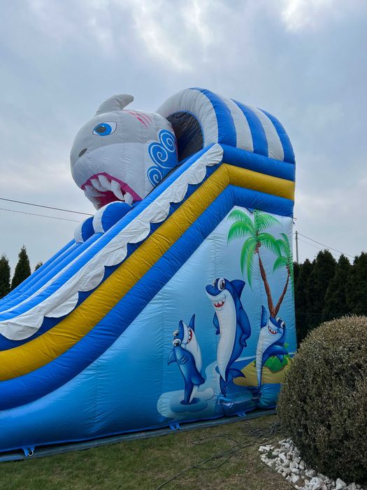 Zamek Dmuchany zjeżdżalnia Dmuchaniec Wypożycz Atrakcyjna Cena