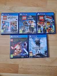 Pięć gier na konsole PS4