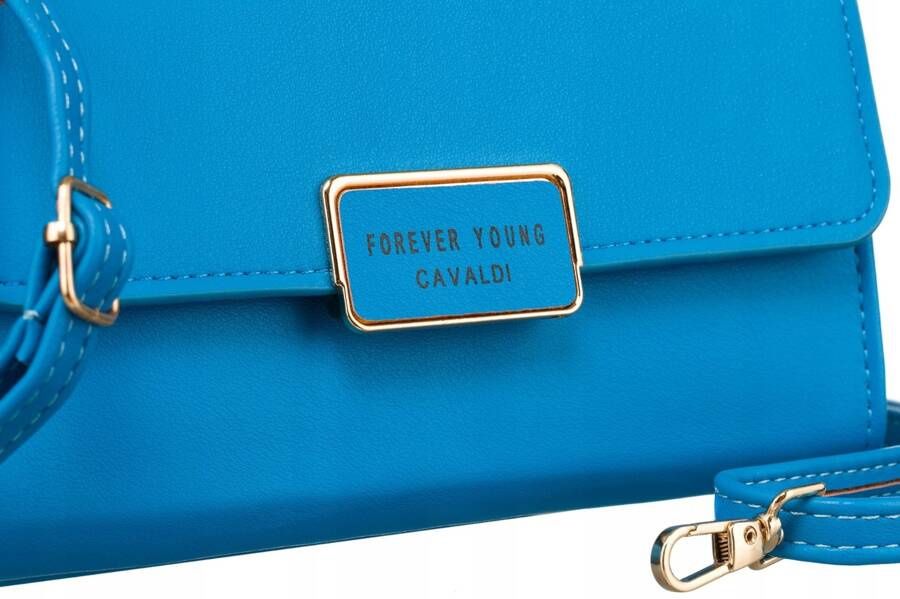 mini torebka-portfel na długim, doczepianym pasku - 4u cavaldi