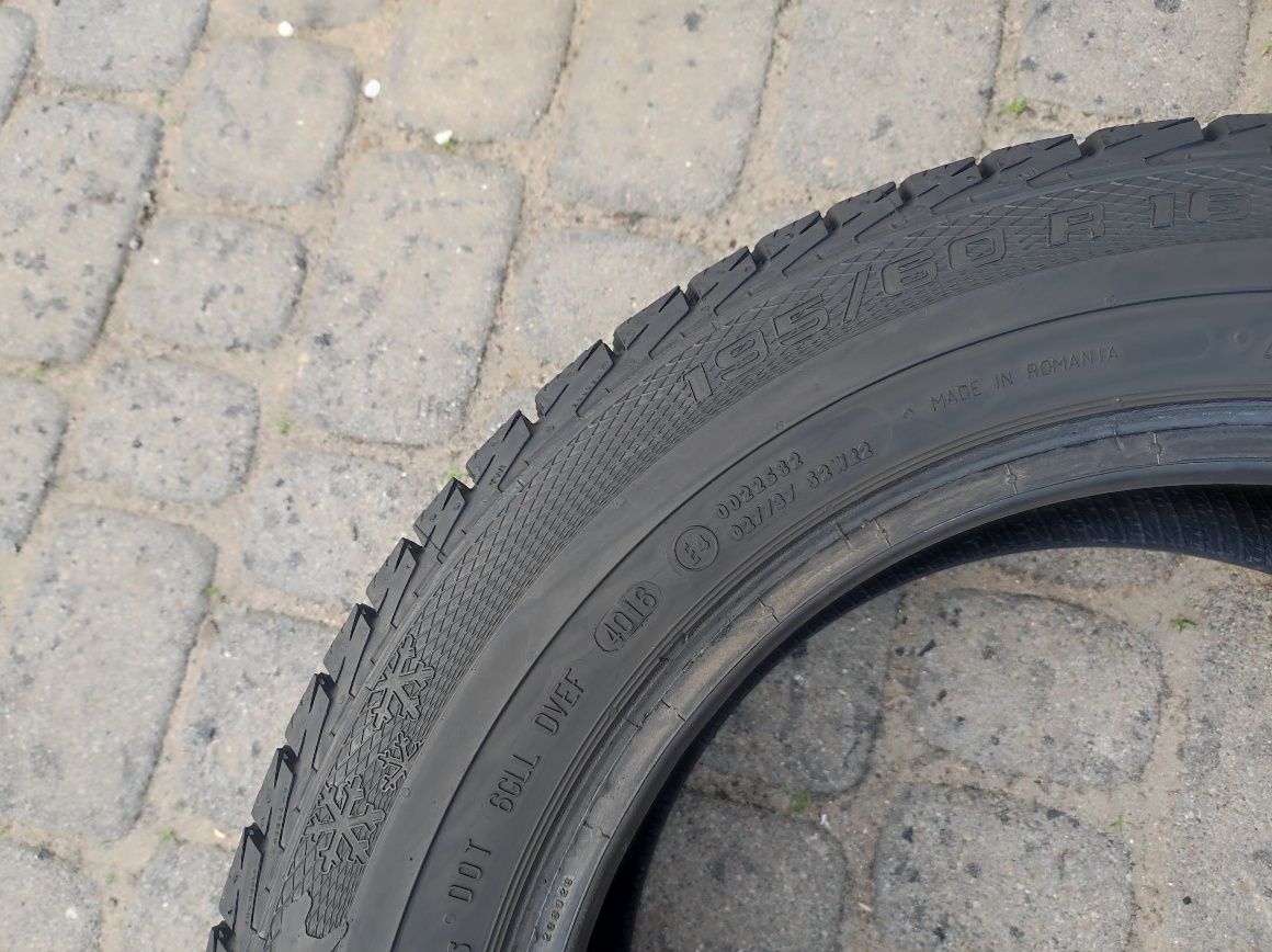 195.60.16c Dwie opony Gislaved Nord Frost Van 9,7mm