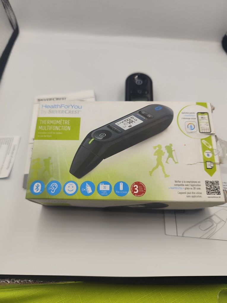 NOWY Termometr wielofunkcyjny Silvercrest SFT81 Bluetooth Aplikacja