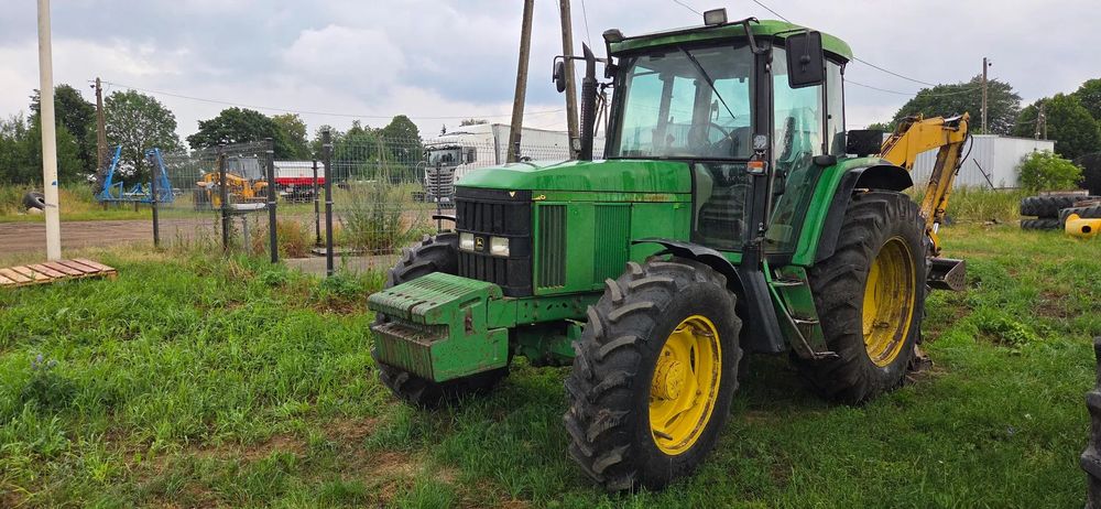 John Deere 6610  pierwszy właściciel  8773mth  pneumatyka GPS 2003 rok