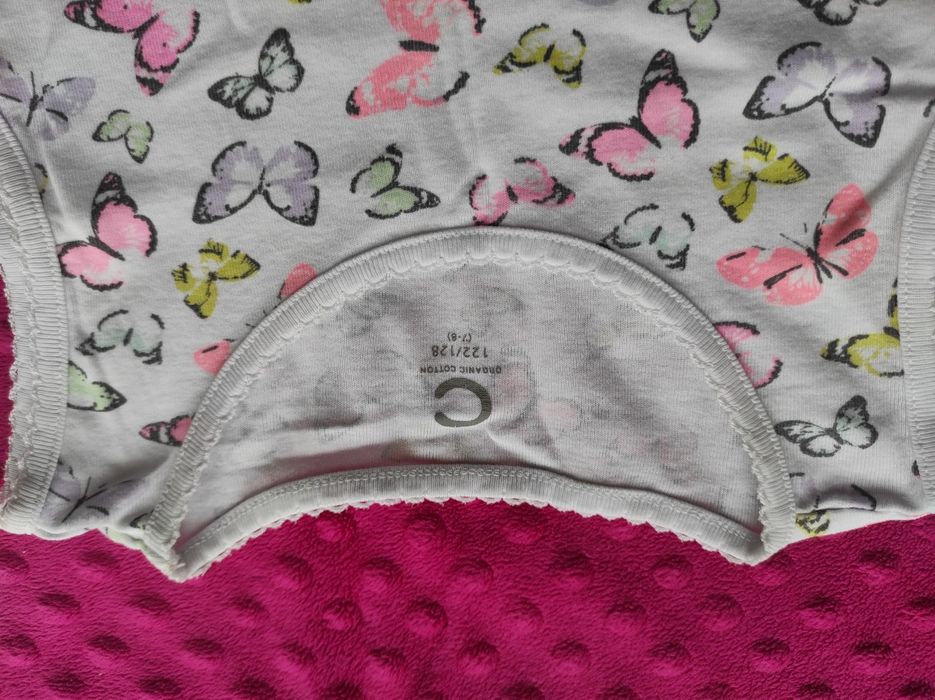 Dwie podkoszulki dziewczęce r. 122/128, H&M