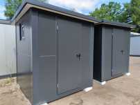 Pawilon / Kontener sanitarny WC z prysznicem -  2,10 x 2,10 m