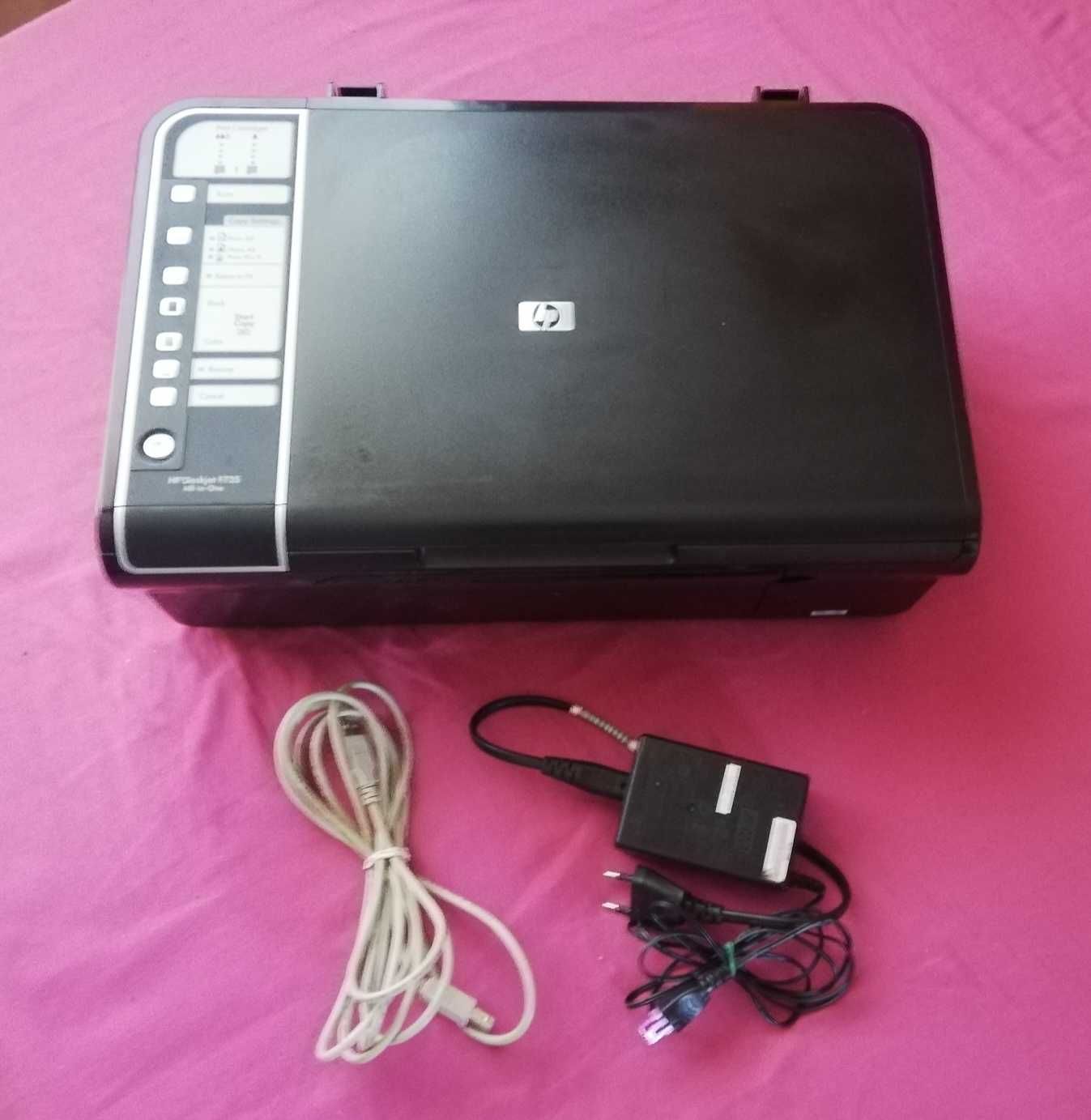 HP Deskjet F735 all in one drukarka atramentowa skaner ksero jak nowa