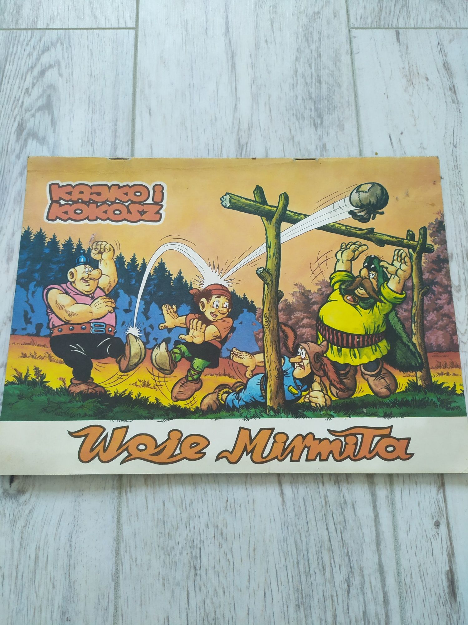 Komiks Kajko i Kokosz Woje Mirmiła Wydanie I 1988