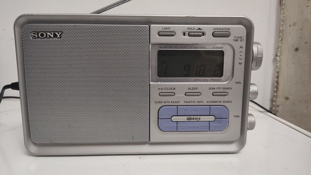 Sony icf-m60srds радиоприемник