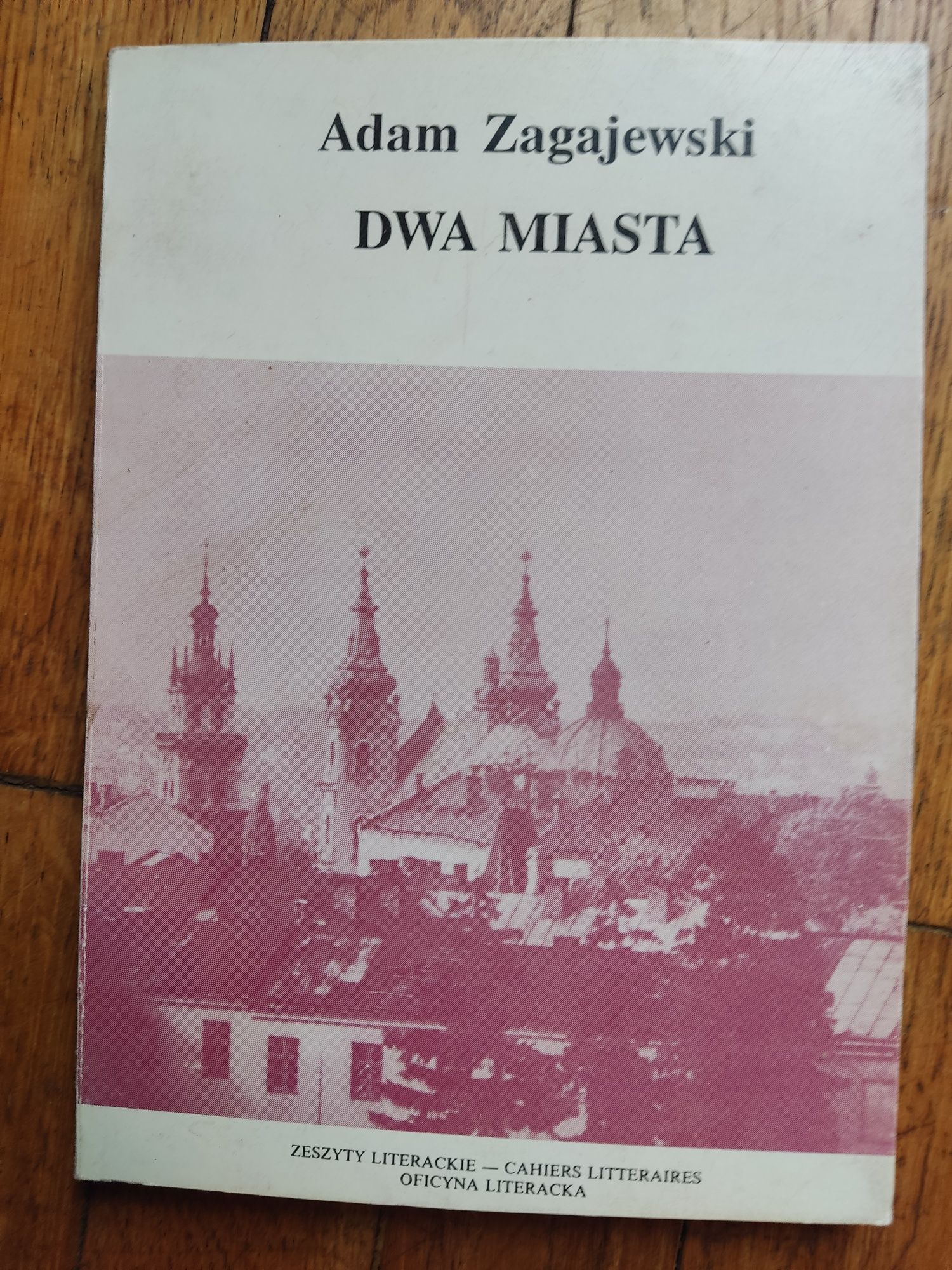 Dwa miasta Adam Zagajewski