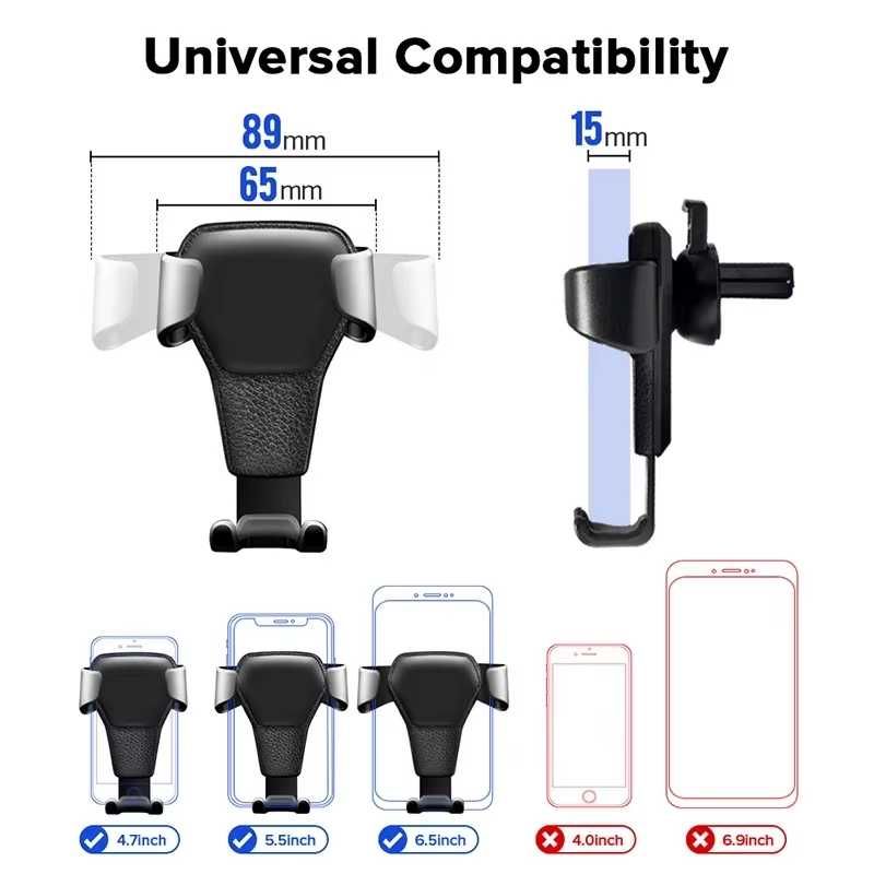 Suporte para Smartphone, iPhone, telemóvel carro novo