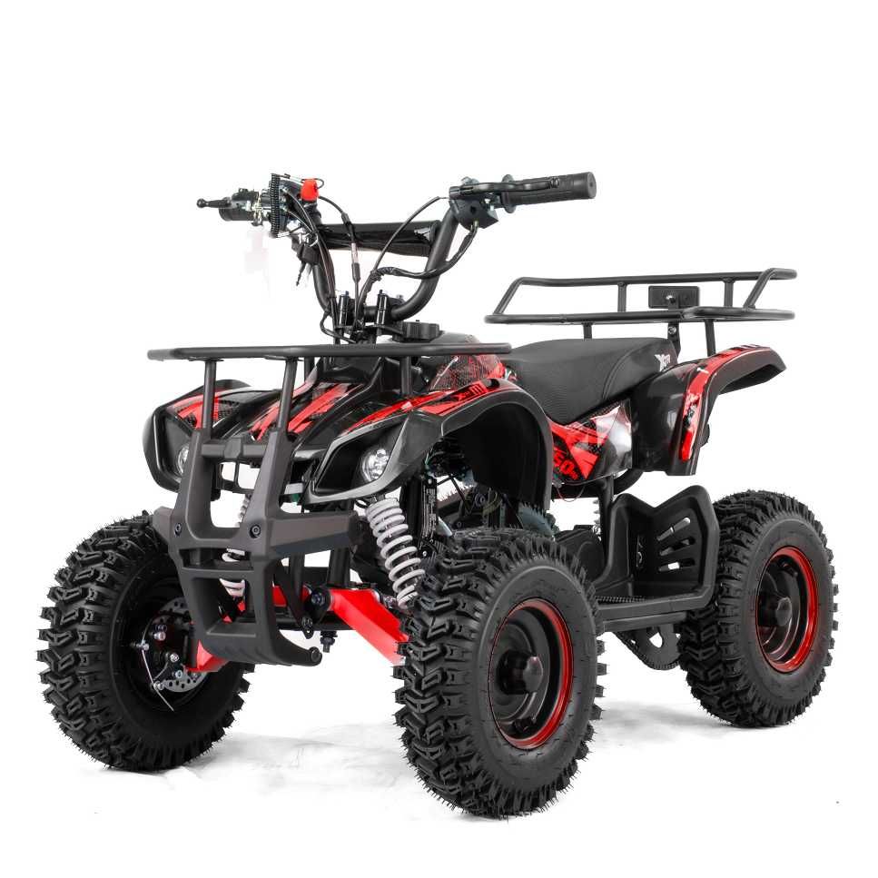 Terenowy mini quad kład 49 50 cc ledy rozrusznik spalinowy koła 6 cali