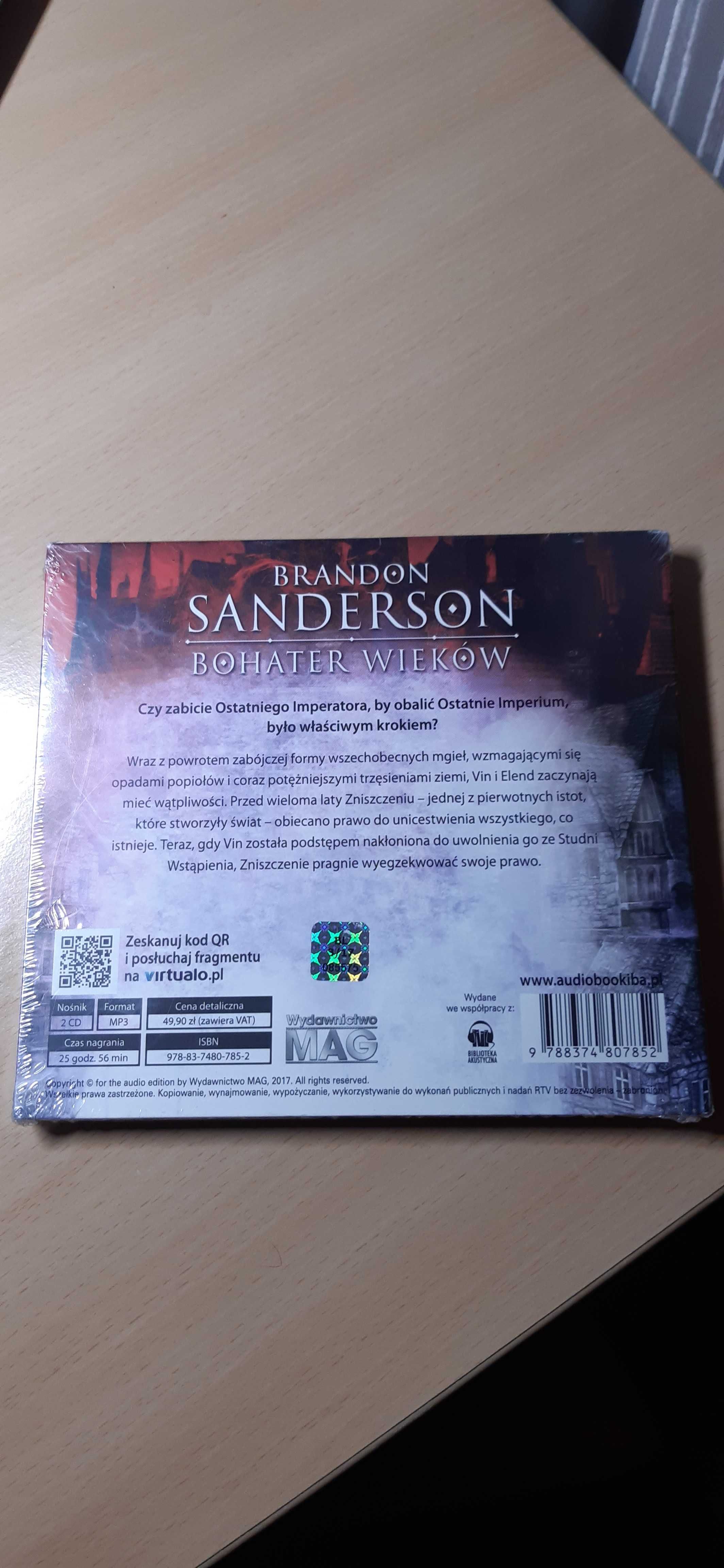 Bohater wieków - Brandon Sanderson (audiobook)