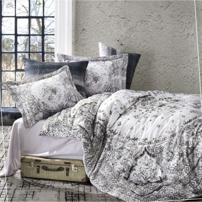 Постельное белье Dantela Vita 3d сатин digital евро