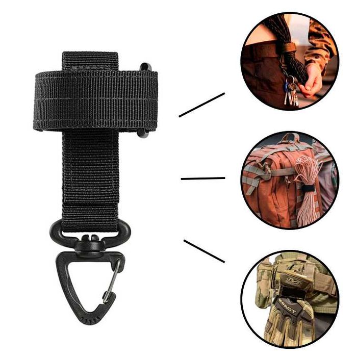 ••• EDC Карабин Для Перчаток | MOLLE | Держатель Рукавиц на Пояс