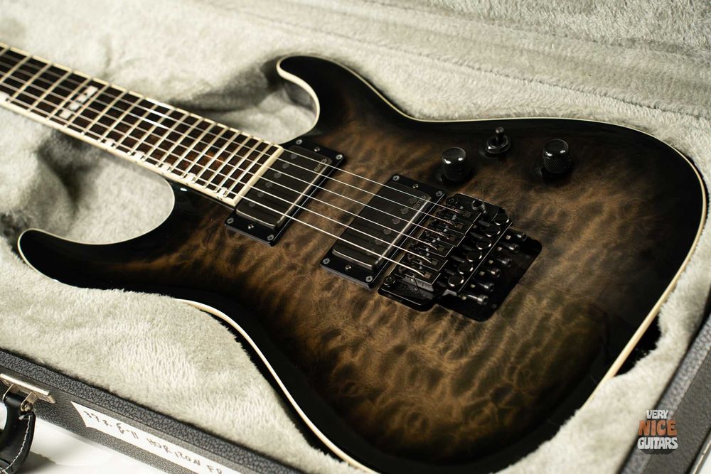 ESP E-II Horizon FR-II See Thru Black Sunburst