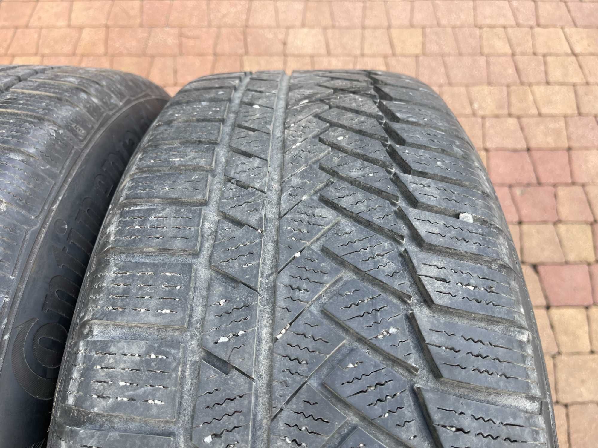 3815. Opony zimowe 235/55/19 Continental 5.5mm cena za 2szt