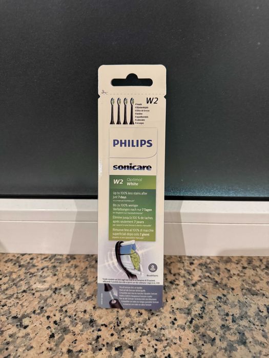 Końcówki do szczoteczki philips Sonicare W2 Czarne 4szt