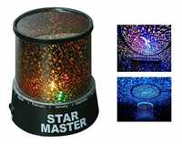 Lampka nocna star master projektor gwiazd lampa