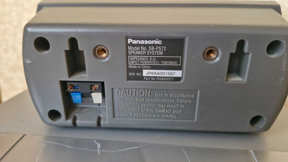 Panasonic SA-VK725D - музикальний центр - 5 колонок