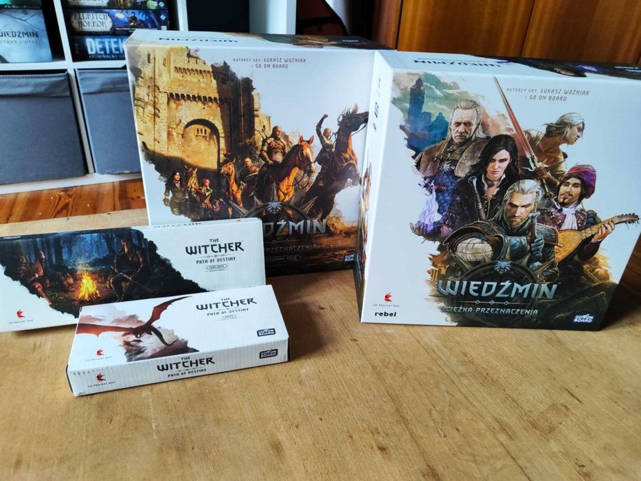 Wiedźmin Ścieżka przeznaczenia - Deluxe pledge + addony