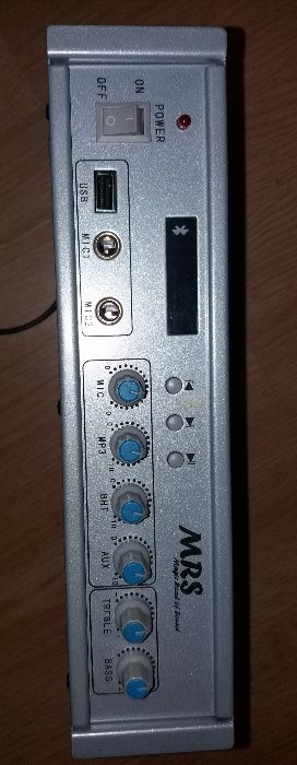 Wzmacniacz radiowęzłowy PA45 MRS 45W USB,Bluetooth