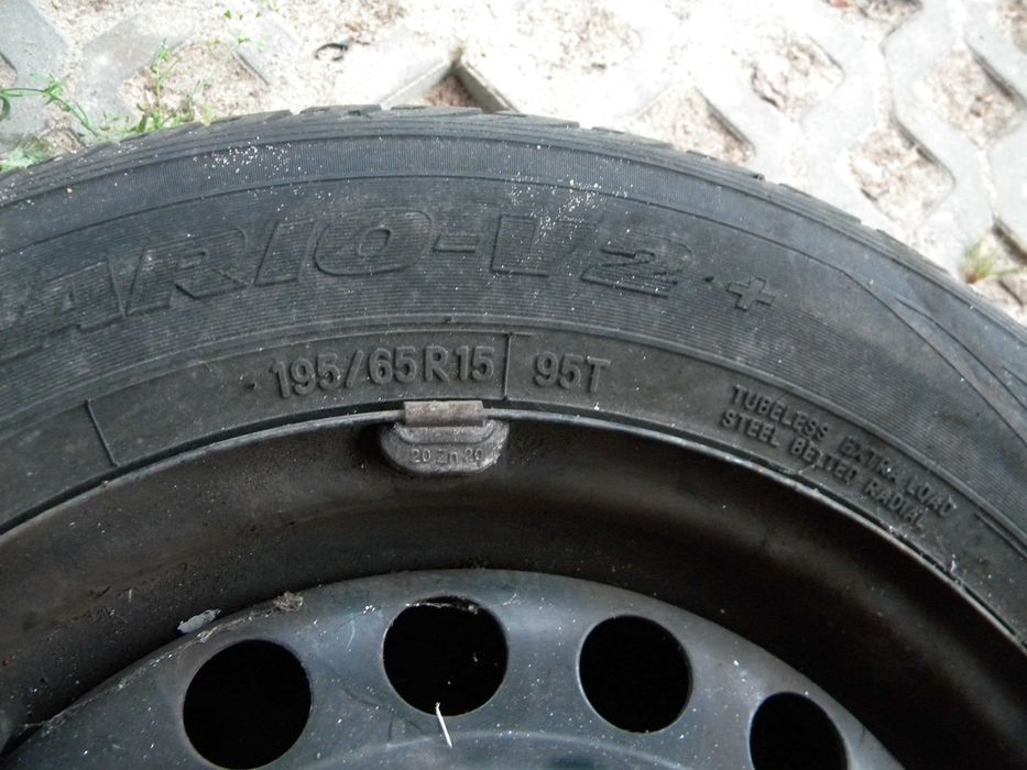 Koła,OPEL,opony zimowe195/65/15, rozstaw śrub 5x110,ET43-120zł/2 szt