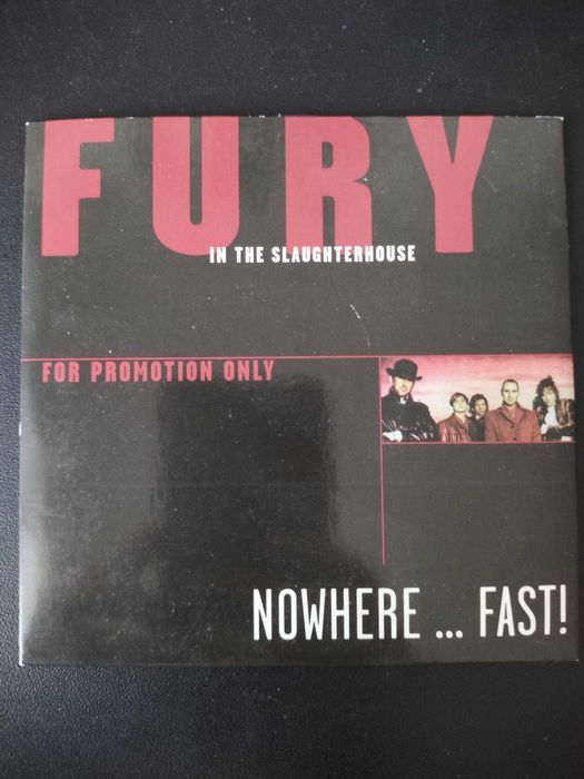 CD Fury In The Slaughterhouse – Nowhere... Fast! - Promo CD