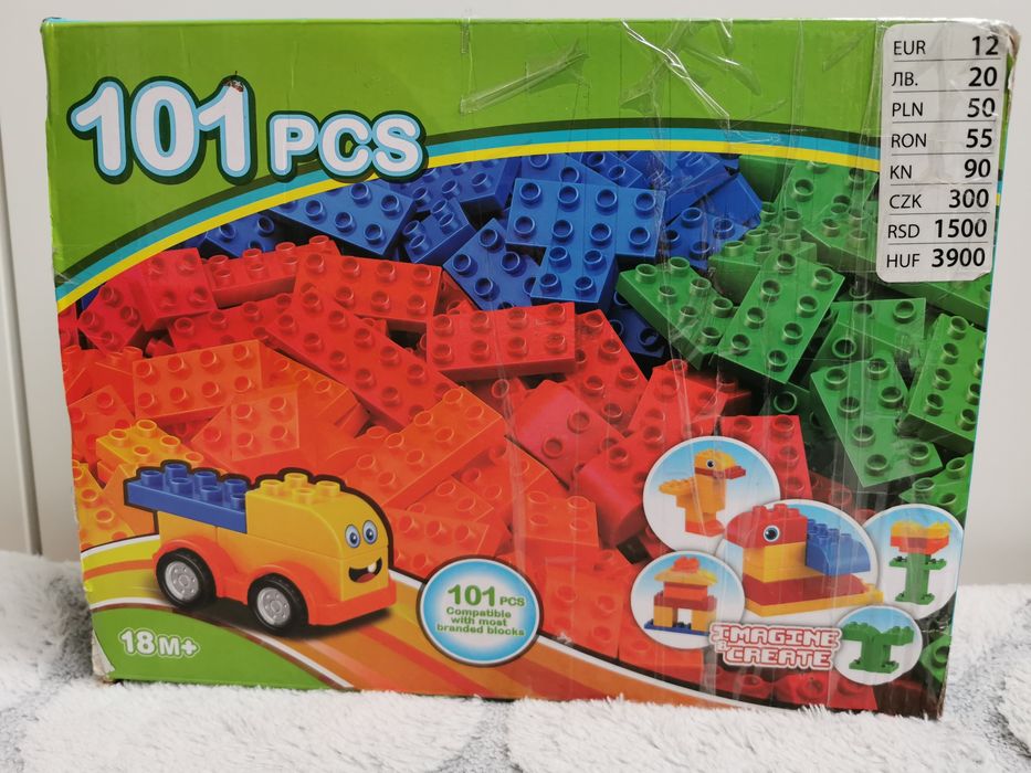 Zestaw klocków 18m+