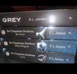 4 livros de 50 sombras de grey