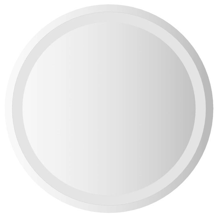 Vidaxl Lustro Łazienkowe Z Led, Okrągłe, 50 Cm