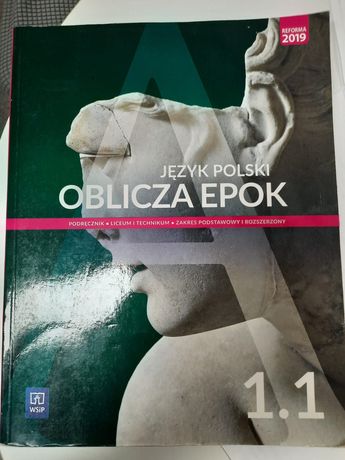 Książka  podręcznik do polskiego 1 klasa liceum część 1