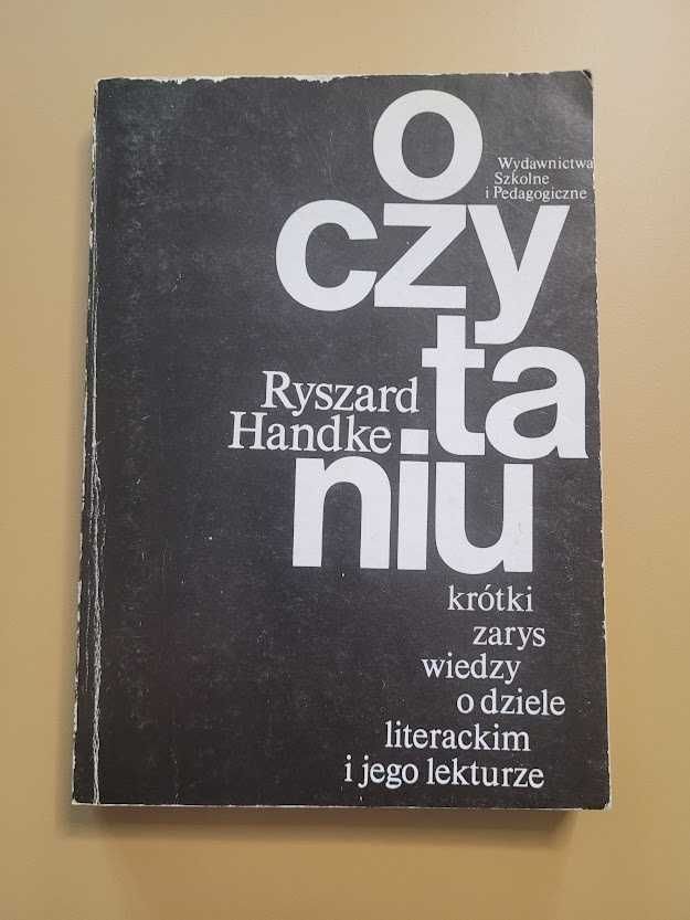 O czytaniu Ryszard Handke