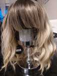 Peruka jasny blond fala