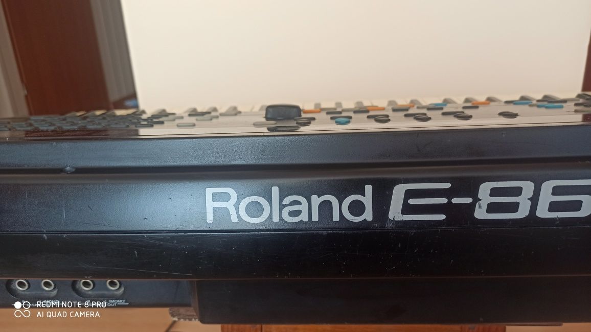 Rezerwacja Roland e 86, keyboard, klawisze