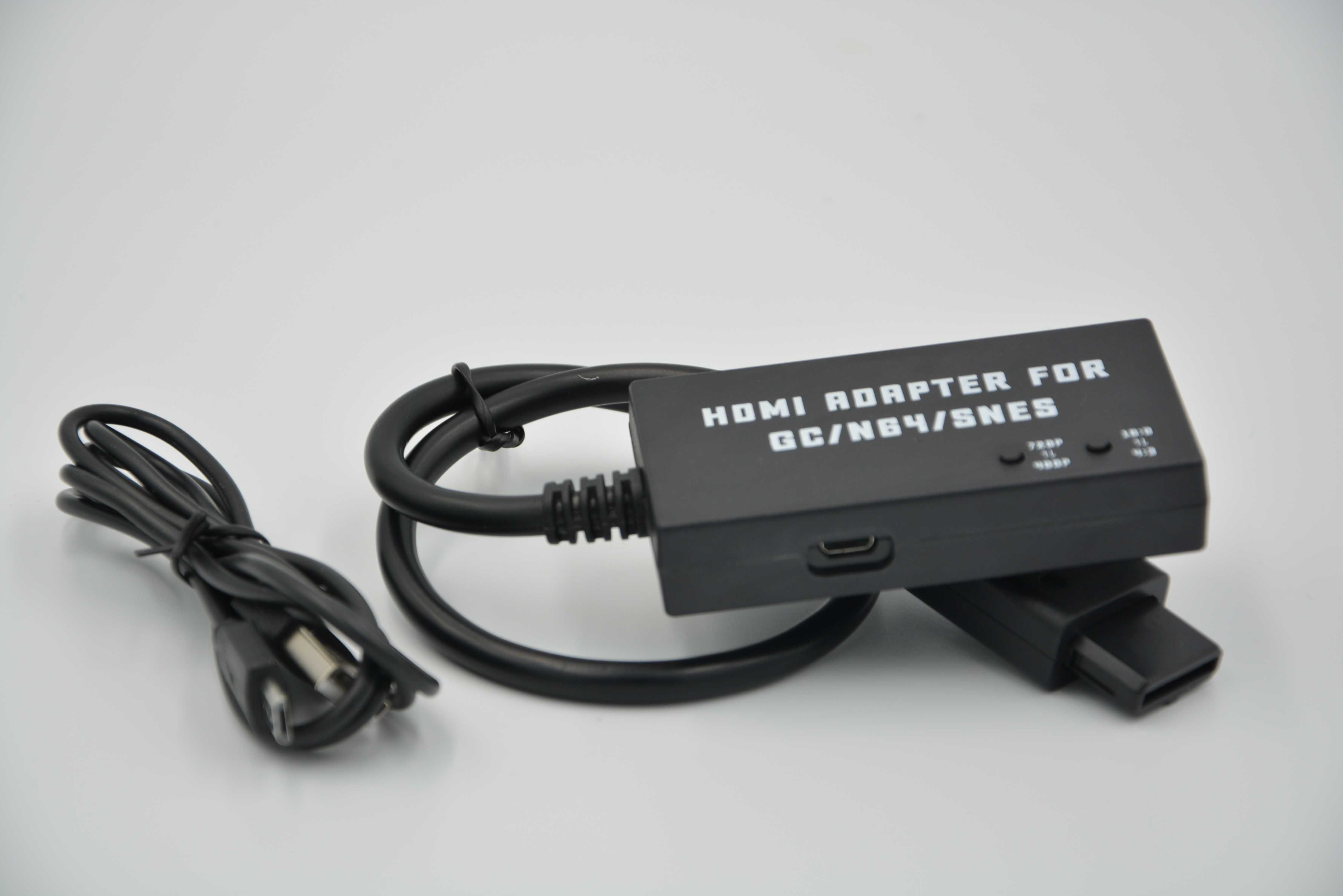 Adapter sygnału z GC/N64/SNES na HDMI konsole