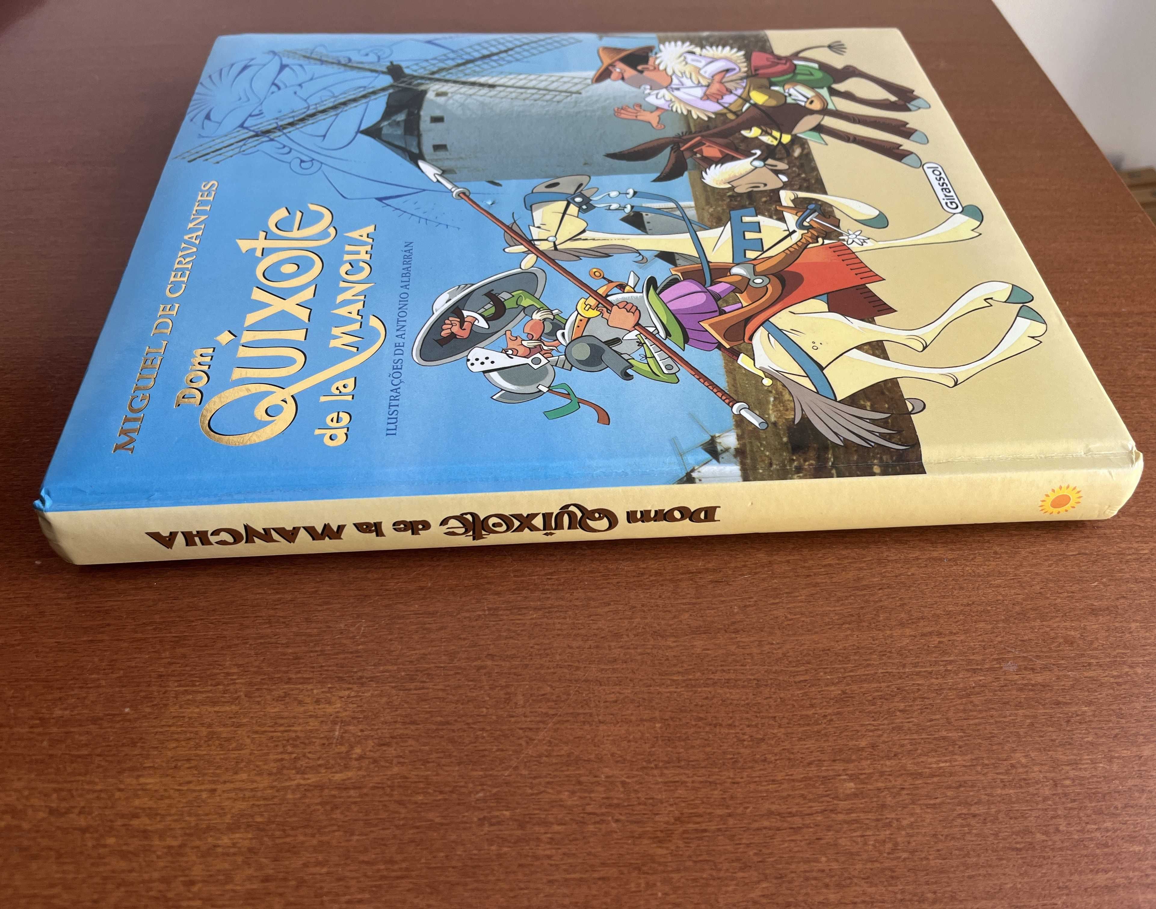 Dom Quixote de la Mancha - Ilustrado - Girassol